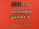 German Sterling by Various Makers .800 Silver Dessert Set 18pc