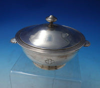 Vendome by Christofle Silverplate Sugar Bowl with Lid 3 1/4" x 6" c.1960 (#5600)