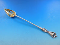 Old Colonial by Towle Sterling Silver Olive Spoon Long Fancy Pierced GW 8 3/8"