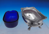 Gadroon by Birks Sterling Silver Salt and Pepper Set 2pc Footed w /Liner (#8915)