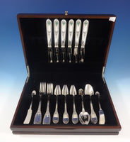 French Export Sterling Silver Flatware Dinner Set For 6 Service France 30 Pieces