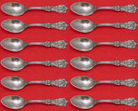 Francis I by Reed & Barton New Script Mark Sterling Silver Teaspoon 6" Set of 12