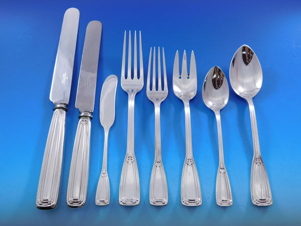 Saint Dunstan by Tiffany and Co. Sterling Silver Flatware Set Service 66 pcs Din