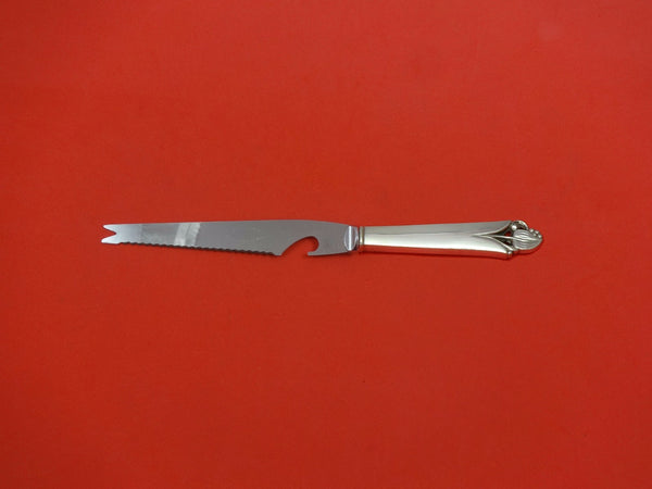 Woodlily by Frank Smith Sterling Silver Bar Knife HHWS Custom Made 9 1/8"