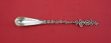 Pattern Unknown By Shiebler Sterling Horseradish Scoop w/ribbon & floral 7 1/4"