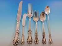 Wild Rose by International Sterling Silver Flatware Set 8 Service 51 pcs Dinner