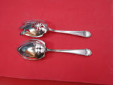 Betty Alden by Reed and Barton Sterling Salad Serving Set 2pc Fancy Pcd 9 1/2"