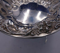 Lily by Meriden Britannia Sterling Silver Bowl on Pedestal #899 4" Tall (#4858)