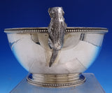 Bead by Shiebler Sterling Silver Child's Bowl w/ 3-D Cast Kitten Handle (#8716)