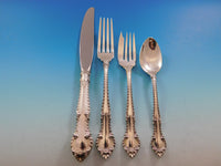 English Gadroon by Gorham Sterling Silver Flatware Set for 8 Service 70 pieces