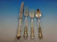 Georgian Rose by Reed and Barton Sterling Silver Flatware Service Set 73 Pieces