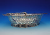 Elizabeth Godfrey English Georgian Sterling Silver Basket w/Swing Handle (#8974)