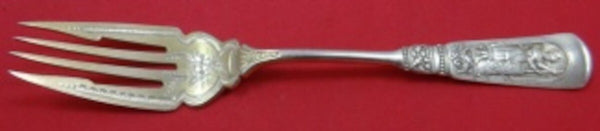Fontainebleau by Gorham Sterling Silver Fish Fork GW Bright-Cut 6 5/8" Heirloom