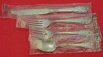 Rondelay By Lunt Sterling Silver Regular Size Place Setting(s) 4pc New