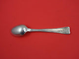 Lap Over Edge Acid Etched By Tiffany Sterling Place Soup Spoon w/ flowers 7"