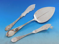 Moresque by Wendt Sterling Silver Flatware Set for 10 Service 82 Pieces Rare