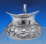 Flora by Shiebler Sterling Silver Sugar and Creamer Set 2pc #1271 (#8839)