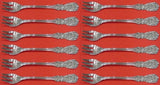 Francis I by Reed & Barton Old Sterling Silver Cocktail Oyster Forks Set of 12