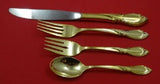 Rhapsody New Vermeil by International Sterling Regular Size Place Setting(s) 4pc