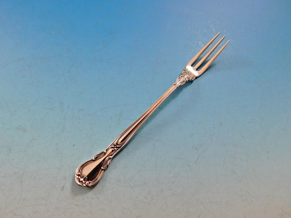 Chantilly by Gorham Sterling Silver Strawberry Fork Short Tines Long Handle Old