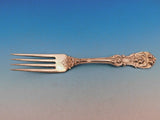 Francis I By Reed and Barton Old Sterling Dinner Fork "H" Mark 7 7/8"