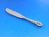 Rose Point by Wallace Sterling Silver Butter Spreader HH Modern Set 4 pcs 6 1/4"