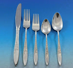 White Paisley by Gorham Sterling Silver Flatware Service for 12 Set 67 pieces