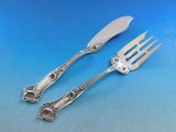 Morning Glory by Alvin Sterling Silver Flatware Set for 12 Service 100 pc Dinner