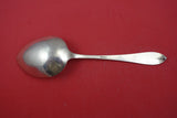 Pointed End by Arthur Stone Sterling Silver Berry Spoon w/ reeded line 9 3/8"