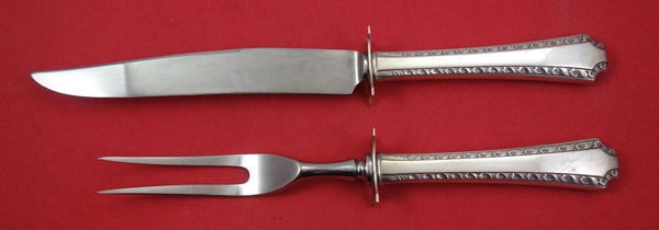 Larkspur by Wallace Sterling Silver Steak Carving Set 2-pc 10 1/4"