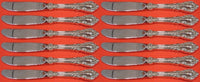 Eloquence by Lunt Sterling Silver Butter Spreader HH Modern Set of 12 pcs 6 1/4"