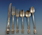 Violet by Wallace Sterling Silver Flatware Set For 8 Service 52 Pieces No Monos