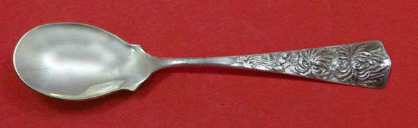 Chrysanthemum by Shiebler Sterling Silver Ice Cream Spoon Custom Made 5 3/4"