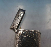 Minshull and Latimer English Victorian Sterling Silver Stamp Holder (#6548)