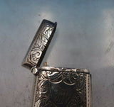 Minshull and Latimer English Victorian Sterling Silver Stamp Holder (#6548)