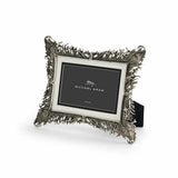 Michael Aram Antique Nickelplate Plume Convertible 4x6/5x7 Picture Frame New