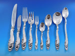 Decor by Gorham Sterling Silver Flatware Service for 12 Set Service 121 Pieces