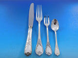 Marly by Christofle France Silverplate Flatware Service 12 Set 119 pc Din Unused