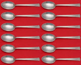 Pantheon by International Sterling Silver Place Soup Spoon Set 12 pieces 7 1/4"