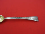Lap Over Edge Acid Etched by Tiffany & Co Sterling Grapefruit Spoon GW 6" clover