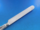 Lap Over Acid Etched by Tiffany Sterling Silver Regular Knife with Waves 9 1/4"