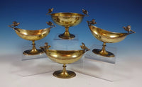 Goldsmith & Silversmith Co. English Sterling Silver Garniture Set 4pc Bowl #0841