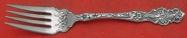 Irian by Wallace Sterling Silver Salad Fork Fancy 6 1/4" Heirloom Silverware