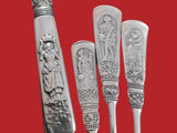 Fontainebleau by Gorham Sterling Silver Demitasse Spoon GW Set 12 pieces 4 1/4"