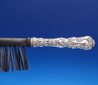 Imperial Chrysanthemum  by Gorham Sterling Silver Drafting Brush HH 9 5/8" #7857