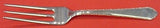 William and Mary by Lunt Sterling Silver Strawberry Fork 4 7/8"