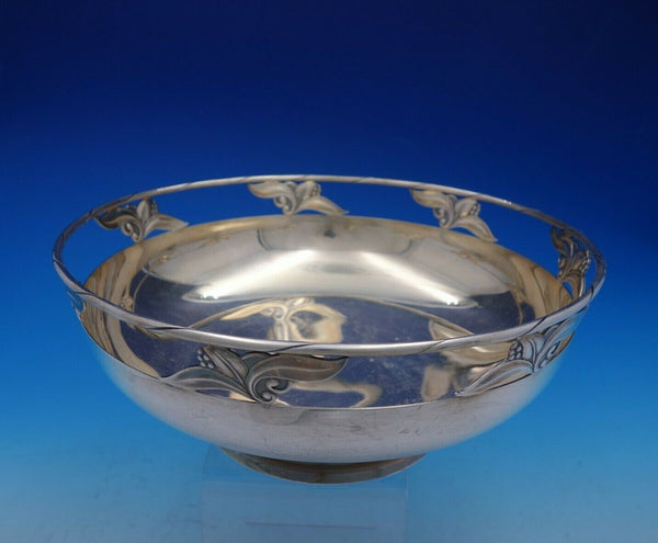 Woodlily by Frank Smith Sterling Silver Vintage Centerpiece Bowl (#4382)