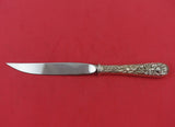 Repousse by Kirk Sterling Silver Steak Knife HH WS (No  Bevel) Original 9"