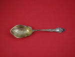 Verona by A.F. Towle Sterling Silver Berry Spoon GW w/ Flower in Bowl 8 1/2"