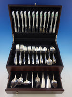 Wishing Star by Wallace Sterling Silver Flatware Set for 12 Service 80 pieces